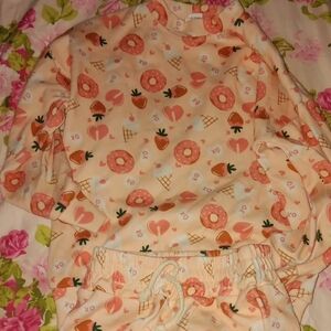 Girl's Valentine's Matching Sweatshirt And Jogger Set 💕